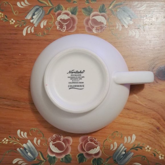 Noritake Colorwave Teacup Bowl Cream - Picture 8 of 9